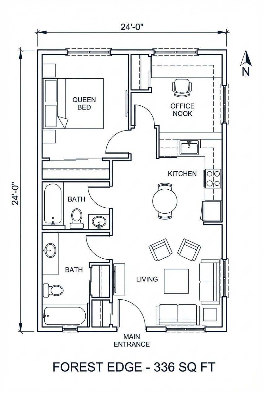 Forest Edge floor plan