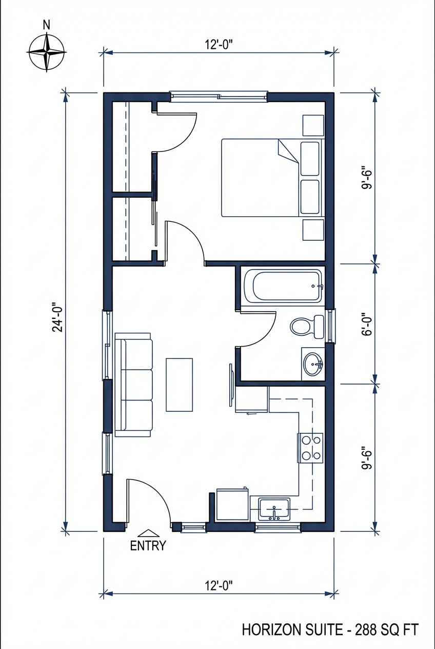 Horizon Suite floor plan