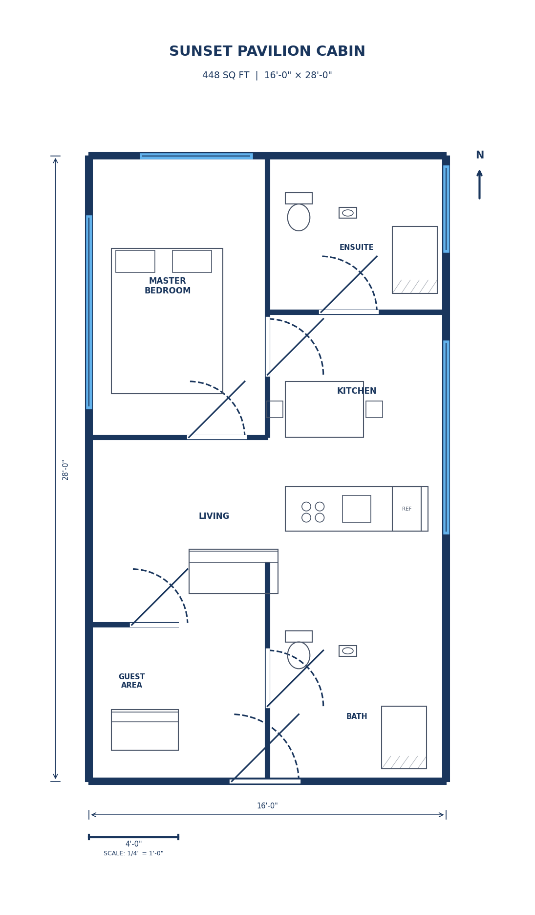Sunset Pavilion floor plan