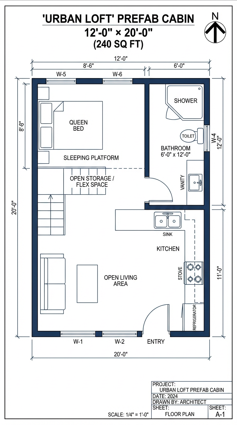 Urban Loft floor plan
